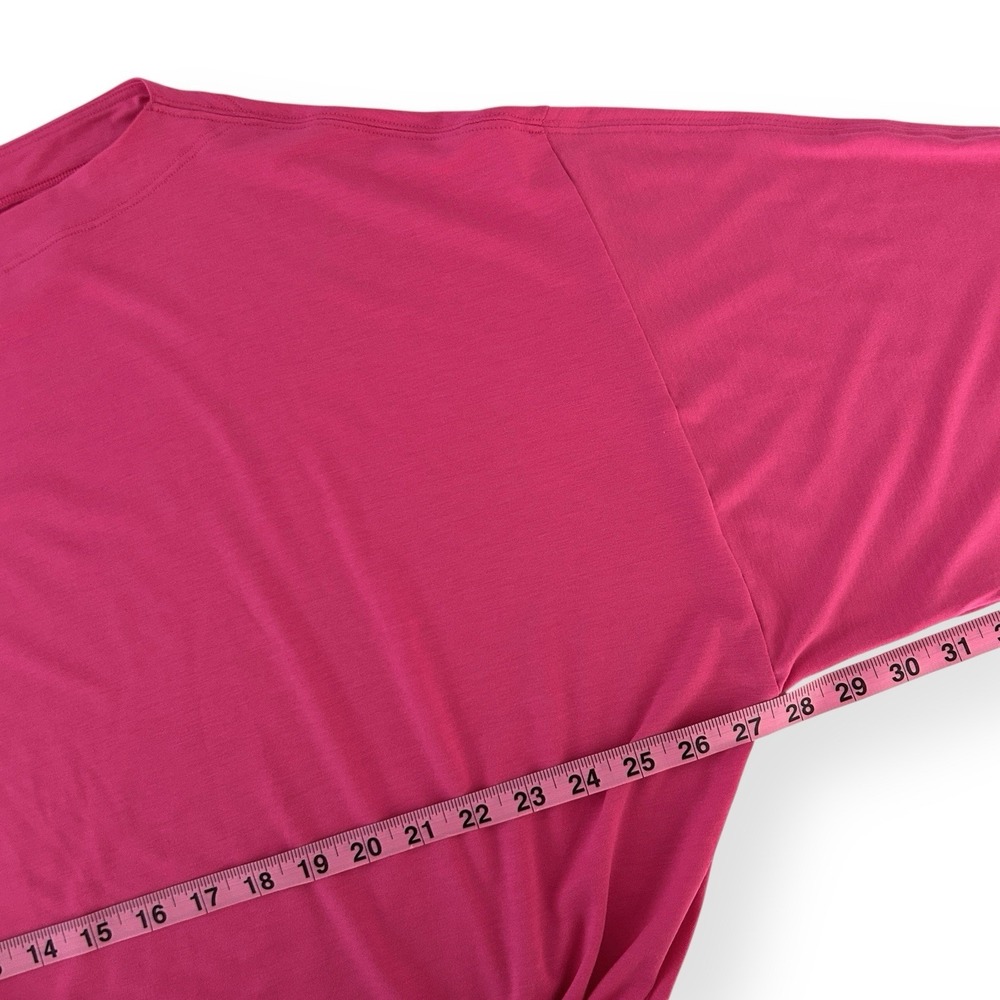 Athleta XL Pink Long Sleeves UPF 25 Breathable Moisture Wick Cool Down Top NWOT - Picture 12 of 16